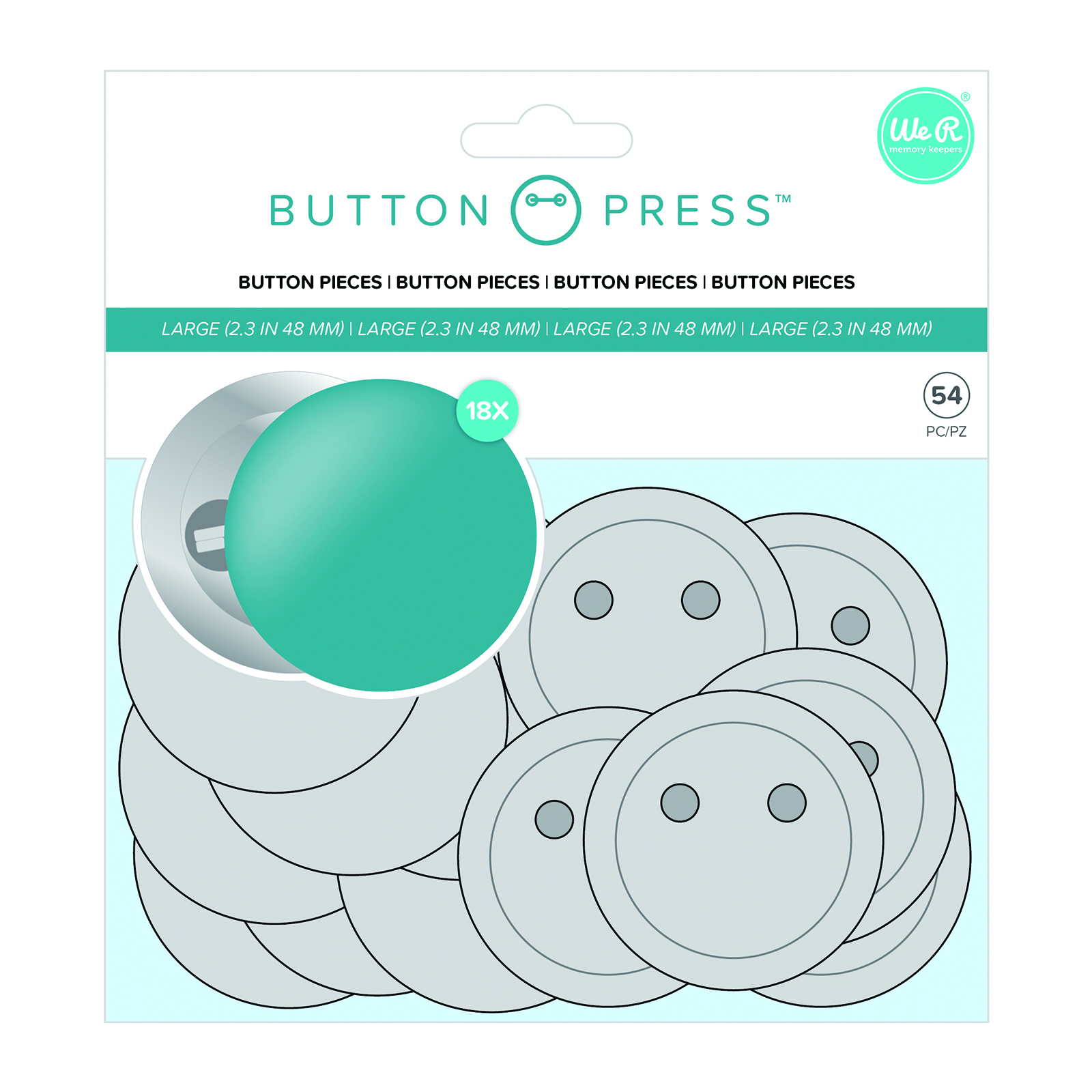 We R Memory Keepers Button Press We R Memory Keepers Button Press